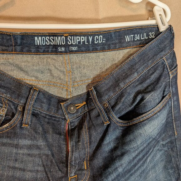 Mossimo Supply Co Denim Jeans 34x32 - Picture 2 of 5